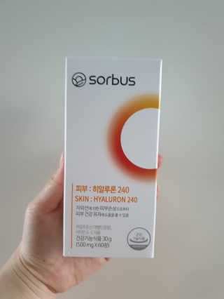 소버스 히알루론산 240 — 5점을 준 리뷰어가 2020년 4월 올린 사용 사진
