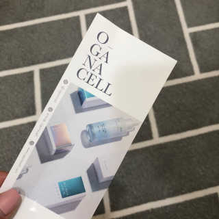 오가나셀 펩타이드 리얼 앰플 — 5점을 준 리뷰어가 2019년 10월 올린 사용 사진