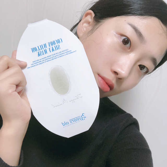 코쿤 윌로우 실키 마스크 리뷰 사진