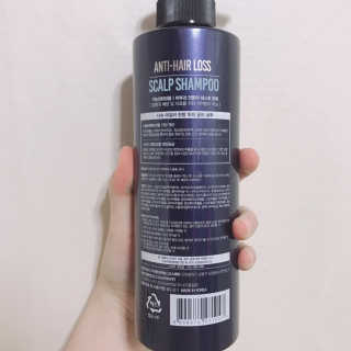 다슈코리아 다슈 데일리 한방 두피 골드 샴푸 500ml — 5점을 준 리뷰어가 2019년 3월 올린 사용 사진