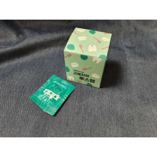 솔테라피 씹는 고체치약 투스탭 스파클레몬 6정 x 5박스 — 4.5점을 준 리뷰어가 2019년 5월 올린 사용 사진