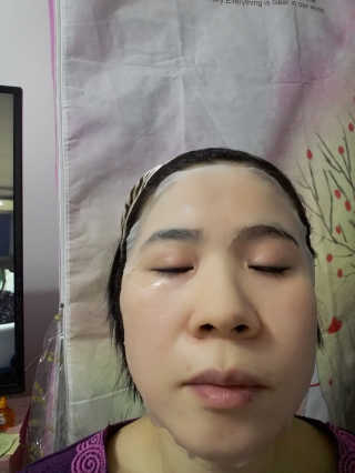 유산균하우스 [프로바이오닉]스킨프로바이오틱스 마스크 10매입 — 5점을 준 리뷰어가 2019년 2월 올린 사용 사진
