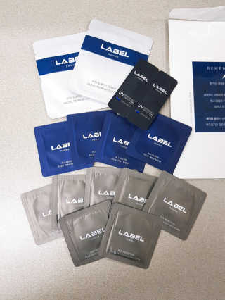 레이블옴므-labelhomme 레이블옴므 티유 마린 슈트 마스크팩(5EA) — 5점을 준 리뷰어가 2017년 12월 올린 사용 사진