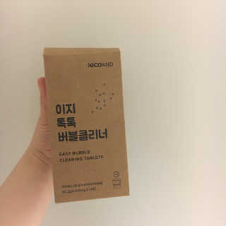 [에코앤드]이지톡톡 버블클리너 1종세척제 — 5점을 준 리뷰어가 2019년 6월 올린 사용 사진