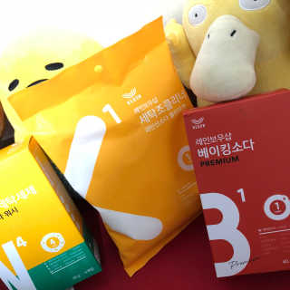 레인보우샵 올인원세탁세제,베이킹소다 스틱포6개입+세탁조클리너 — 3점을 준 리뷰어가 2018년 3월 올린 사용 사진