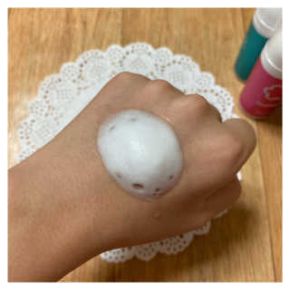 폼글 I foamgle [폼글] 거품가글 50ml 3종 - 민트, 라벤더, 라즈베리 — 5점을 준 리뷰어가 2019년 11월 올린 사용 사진