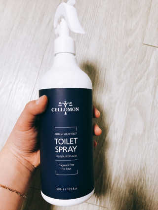 셀로몬 토일렛 스프레이 500ml — 5점을 준 리뷰어가 2018년 5월 올린 사용 사진