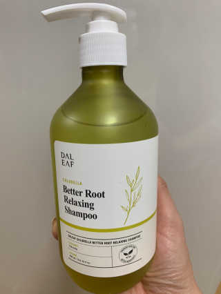 달리프 클로렐라 베러 루트 릴렉싱 샴푸 500ml — 5점을 준 리뷰어가 2020년 2월 올린 사용 사진