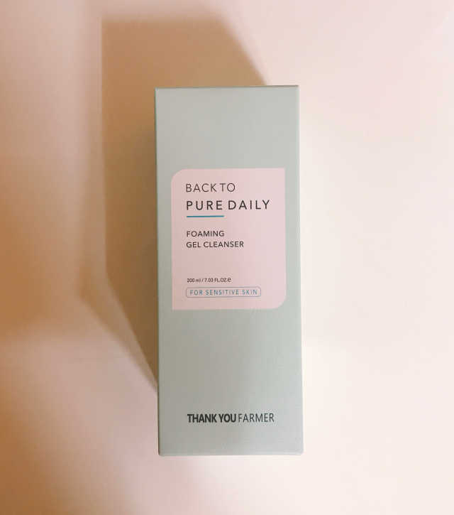 땡큐파머 백 투 퓨어 데일리 포밍 젤 클렌저 리뷰 사진
