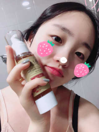 카오코탈라이푸 카오코 내츄럴 허니 페이스 세럼 — 3.5점을 준 리뷰어가 2018년 3월 올린 사용 사진