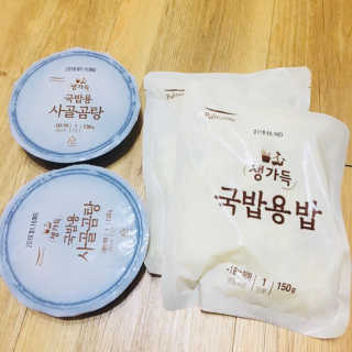 [풀무원] 사골곰탕국밥 황태해장국밥 — 4.67점을 준 리뷰어가 2018년 6월 올린 사용 사진