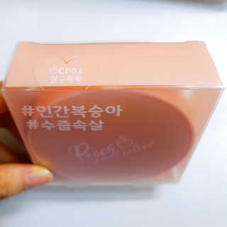 [블랙루즈] 피치 커버 벨벳 쿠션 2종 중 택1 — 4점을 준 리뷰어가 2019년 10월 올린 사용 사진