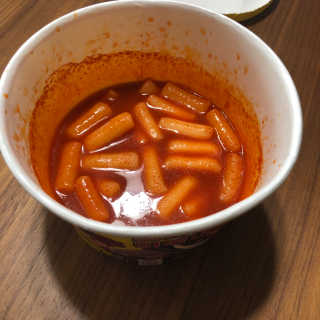 청담동말자싸롱 말자네떡볶이4EA말자네빠삭빠삭감튀5EA — 4점을 준 리뷰어가 2019년 1월 올린 사용 사진