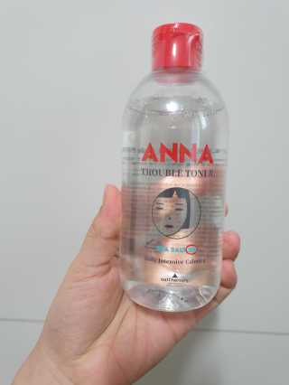 솔테라피 안나 트러블 토너 300ml — 4점을 준 리뷰어가 2019년 6월 올린 사용 사진