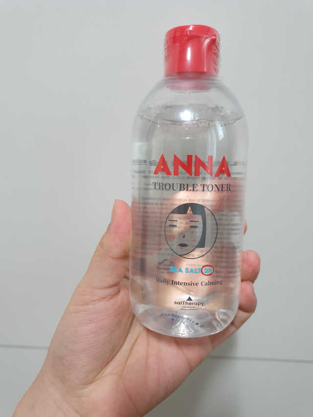 안나 트러블 토너 300ml 리뷰 사진