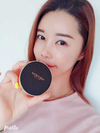 미넴보떼 [조여정쿠션] 아쿠아 GG모이스쳐 쿠션 23호 — 5점을 준 리뷰어가 2019년 6월 올린 사용 사진
