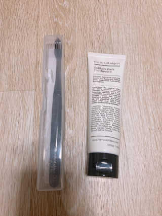 the naked object 디블랙팩치약 디블랙칫솔 세트 — 5점을 준 리뷰어가 2019년 1월 올린 사용 사진