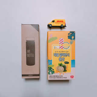 장수농가 리얼깔라만시 원샷 50ml 10팩+보틀 — 5점을 준 리뷰어가 2019년 5월 올린 사용 사진