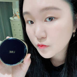 라임코스메틱 V 콜라겐 앰플 쿠션 — 5점을 준 리뷰어가 2020년 2월 올린 사용 사진