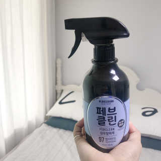 더블유드레스룸 페브클린 500ml — 5점을 준 리뷰어가 2018년 8월 올린 사용 사진