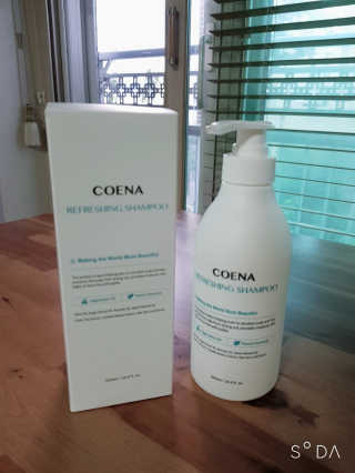 코에나샴푸 500ml — 5점을 준 리뷰어가 2019년 8월 올린 사용 사진