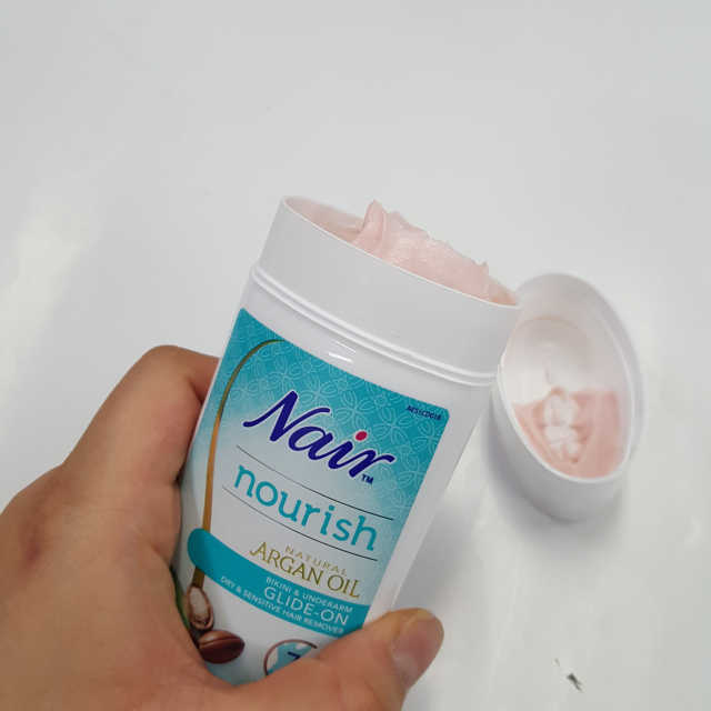 네어 센스티브 겨드랑이 제모크림 100ml 리뷰 사진