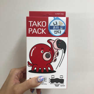 나이팅게일 TAKO PACK NOSE [문어코팩] — 5점을 준 리뷰어가 2018년 7월 올린 사용 사진