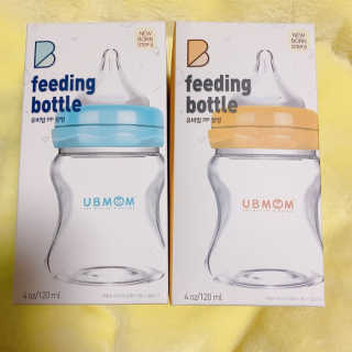 유비맘 신생아젖병 120ml 트리플팩_ 젖꼭지 포함 — 5점을 준 리뷰어가 2020년 2월 올린 사용 사진