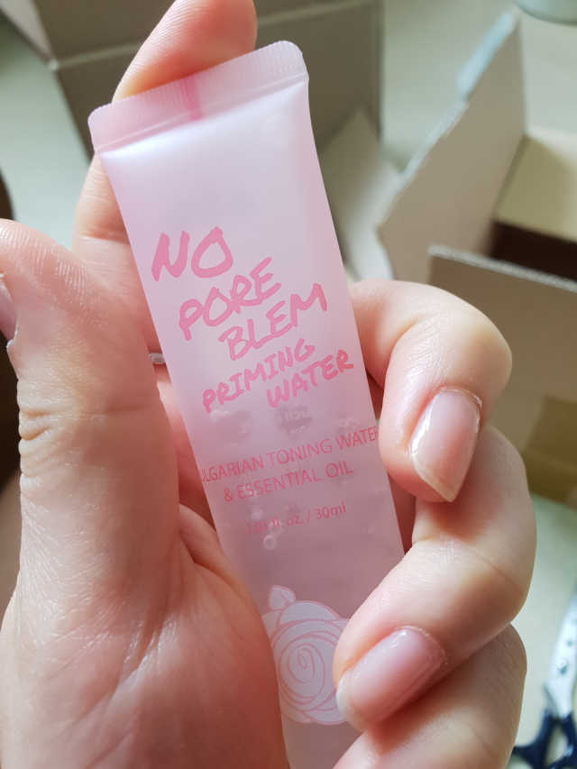 노 포어블럼 프라이밍 워터 리뷰 사진