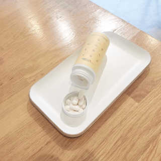 힐링팩토리 오늘도 가볍게 저분자 피쉬 콜라겐 정 — 5점을 준 리뷰어가 2020년 3월 올린 사용 사진
