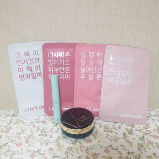라임코스메틱 V 콜라겐 앰플 쿠션 — 4점을 준 리뷰어가 2020년 2월 올린 사용 사진