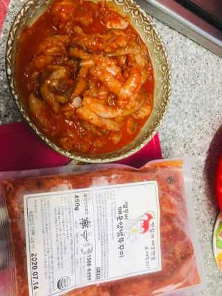 맵꾸미 쭈꾸미볶음 450g — 5점을 준 리뷰어가 2019년 8월 올린 사용 사진