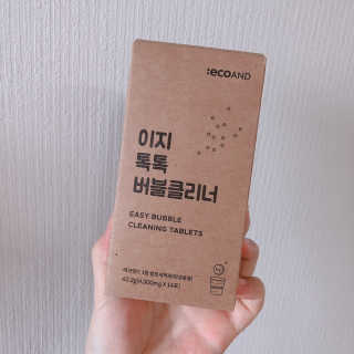 [에코앤드]이지톡톡 버블클리너 1종세척제 — 4.5점을 준 리뷰어가 2019년 7월 올린 사용 사진
