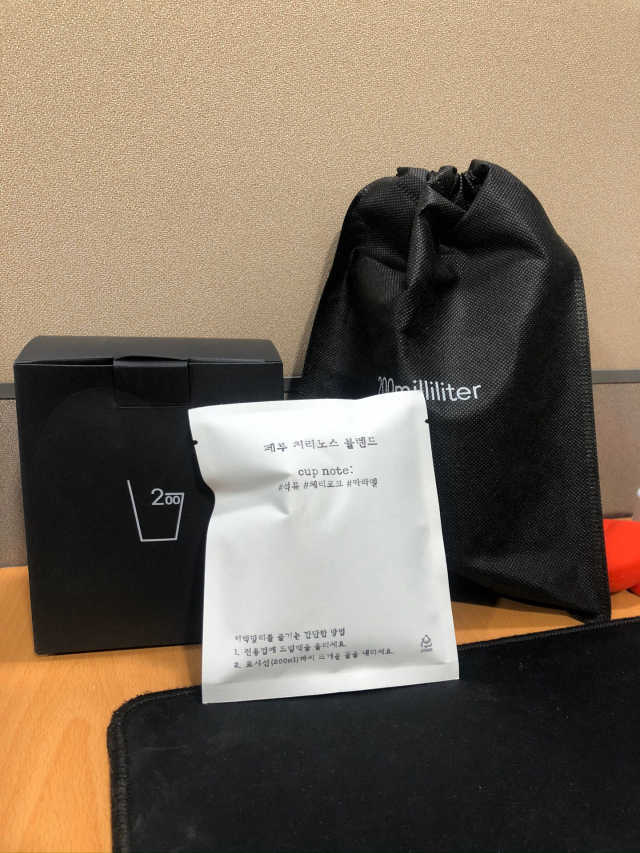200ml 스페셜티 커피 드립백 프리미엄 패키지 샘플러 리뷰 사진