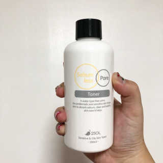 이솔화장품 이솔 세범 리스 포어 토너 200ml — 5점을 준 리뷰어가 2018년 8월 올린 사용 사진