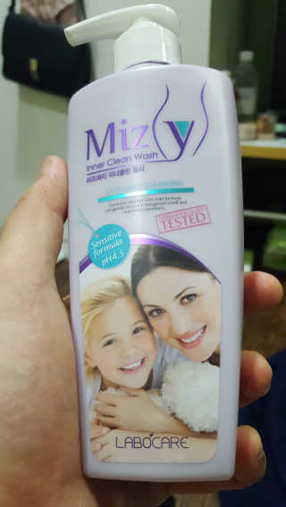 메디힐 Mizy 여성청결제 — 4.5점을 준 리뷰어가 2016년 10월 올린 사용 사진