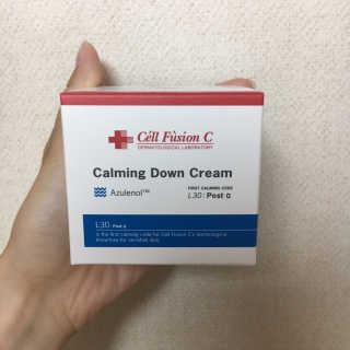 셀퓨전씨 카밍 다운 크림 — 4.67점을 준 리뷰어가 2018년 11월 올린 사용 사진