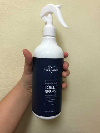 셀로몬 토일렛 스프레이 500ml — 4.83점을 준 리뷰어가 2018년 5월 올린 사용 사진