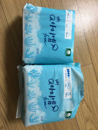 보타메디 마이아이엠 생리대 — 5점을 준 리뷰어가 2019년 2월 올린 사용 사진