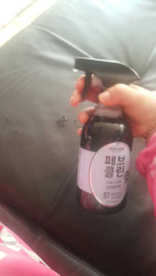 더블유드레스룸 페브클린 500ml — 5점을 준 리뷰어가 2018년 11월 올린 사용 사진