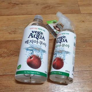 베지아쿠아 475ml + 리필 1000ml 1Set — 4.5점을 준 리뷰어가 2019년 9월 올린 사용 사진