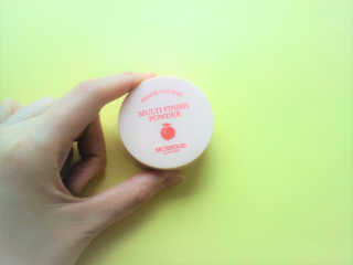 SKIN FOOD PEACH COTTON MULTI FINISH POWDER 5g — 4.17점을 준 리뷰어가 2018년 4월 올린 사용 사진