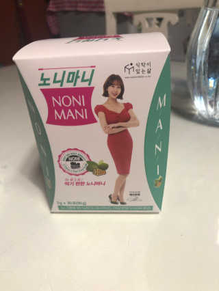 정찬우 꽐라만시 [띵보몰]건강환 습관 노니마니 스틱 1Box — 5점을 준 리뷰어가 2019년 6월 올린 사용 사진