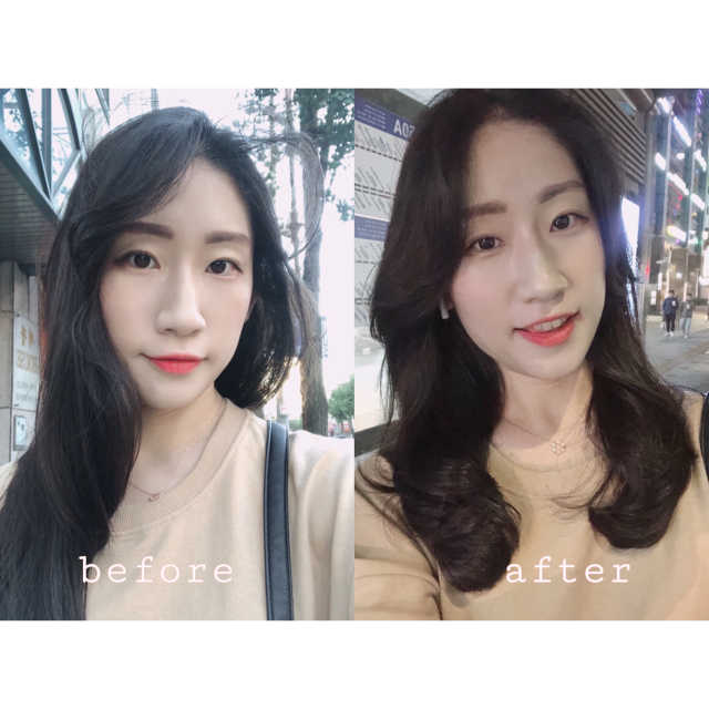 [헤어더뷰] 펌,염색,클리닉 중 택1 + 제품 리뷰 사진