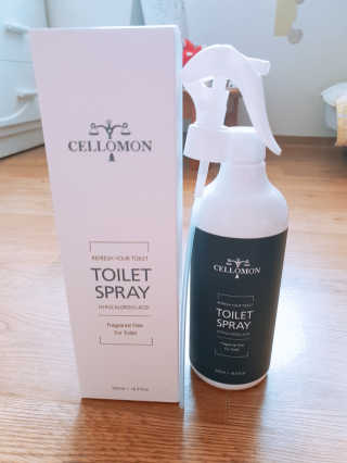 셀로몬 토일렛 스프레이 500ml — 5점을 준 리뷰어가 2018년 5월 올린 사용 사진