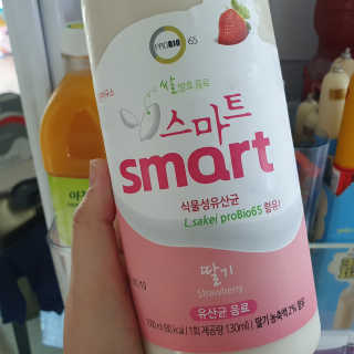 유산균하우스 프로바이오65 스마트 딸기맛, 플레인 맛 2종 랜덤 — 5점을 준 리뷰어가 2019년 6월 올린 사용 사진
