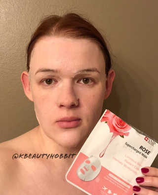 SNP Supercharged Mask_Rose Centifoli Flower — 5점을 준 리뷰어가 2019년 1월 올린 사용 사진