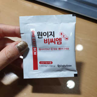 데일리드리 원이지비씨엠 — 5점을 준 리뷰어가 2019년 8월 올린 사용 사진