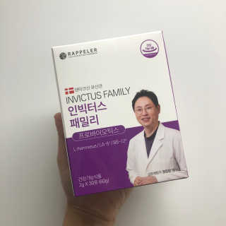 라플레 유해균을 이겨 튼튼한 장으로,  인빅터스 패밀리 — 5점을 준 리뷰어가 2019년 12월 올린 사용 사진