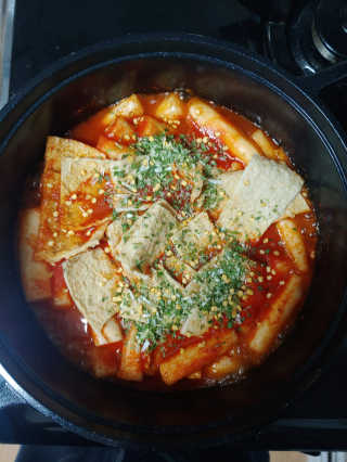화곡미담 옛날 떡볶이 — 4점을 준 리뷰어가 2020년 3월 올린 사용 사진